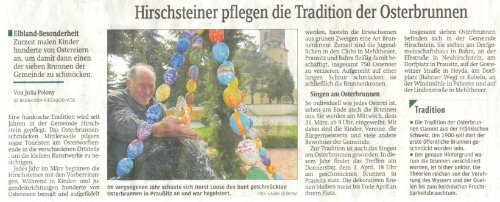 Hirschsteiner pflegen die Tradition der ... - Lommatzsch.Net