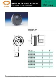 Motores de rotor exterior External rotor motors 2-4-6 - Soler & Palau