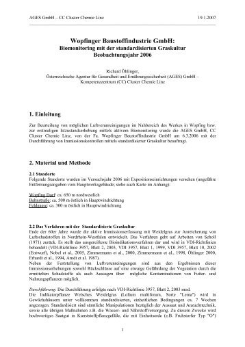 Wopfinger Baustoffindustrie GmbH: