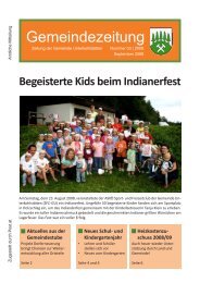 Neues Schul- und Kindergartenjahr Heizkostenzu - Gemeinde ...