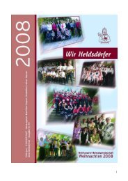 Erinnerungen an die 'DE-GE-SE-ME' vor 58 Jahren - Heldsdorf