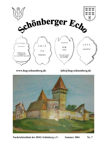 Echo Nr. 7 - HOG Schönberg