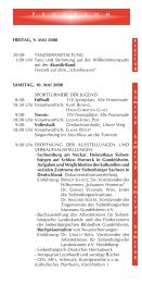 Programmheft 2008 - Siebenbuerger.de