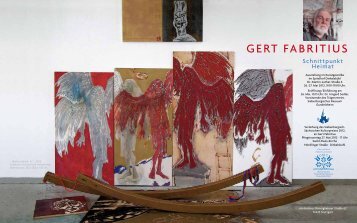 Gert Fabritius: Ausstellung „Schnittpunkt Heimat“ - Siebenbuerger.de