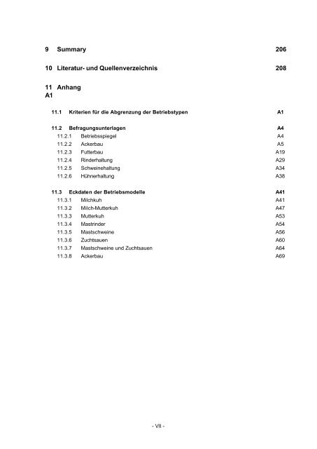 Betriebs- und regionalwirtschaftliche Aspekte einer großflächigen ...