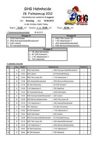 WJB 3x4 - GHG Hahnheide