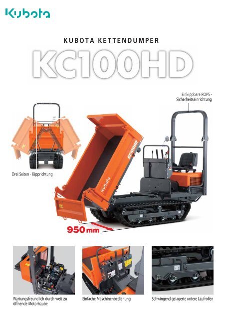 KC100HD - KUBOTA Baumaschinen GmbH