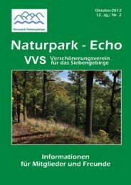 Naturparkecho 2/2012 - Naturpark Siebengebirge