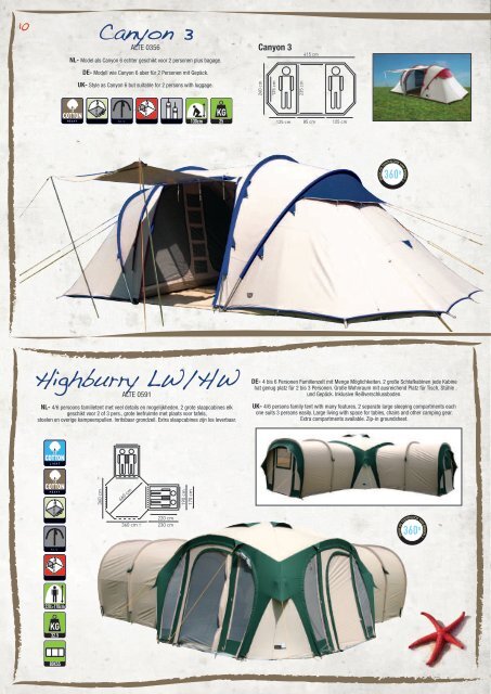 Tent Collection journal, 2012 - Active Leisure