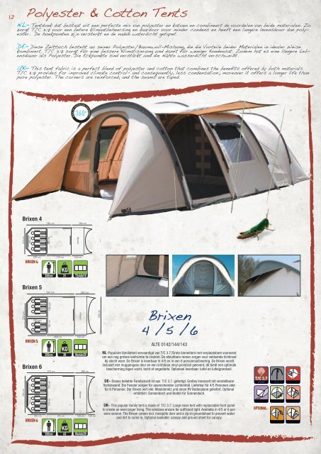 Tent Collection journal, 2012 - Active Leisure