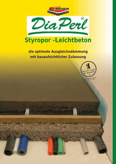Styropor -Leichtbeton - Frieser München GmbH