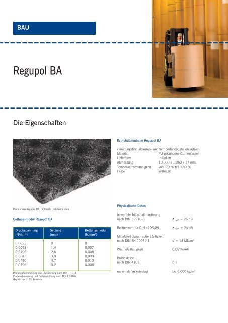 Regupol BA - Frieser München GmbH