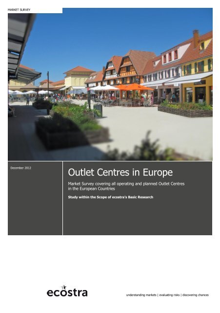 Outlet Centres in Europe - ecostra