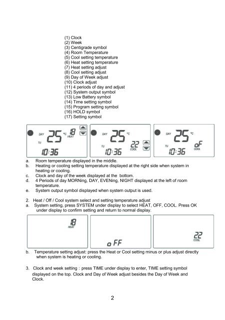User Instruction Manual 1