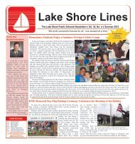 Lake Shore Lines - Lake Shore Public Schools