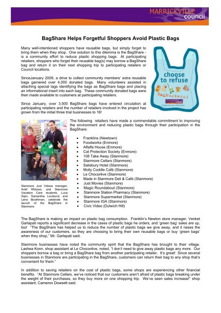 Bagshare Helps Forgetful Shoppers Avoid Plastic Bags