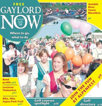 JOIN THE FUN AT ALPENFEST - Gaylord Herald Times