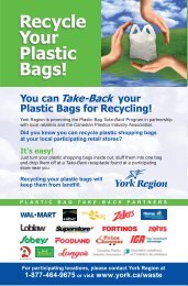 Recycle Your Plastic Bags!