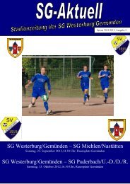 SG Miehlen/Nastätten - SV Gemünden 1919