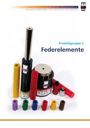 Katalogblatt Federelemente - SHG Normteile