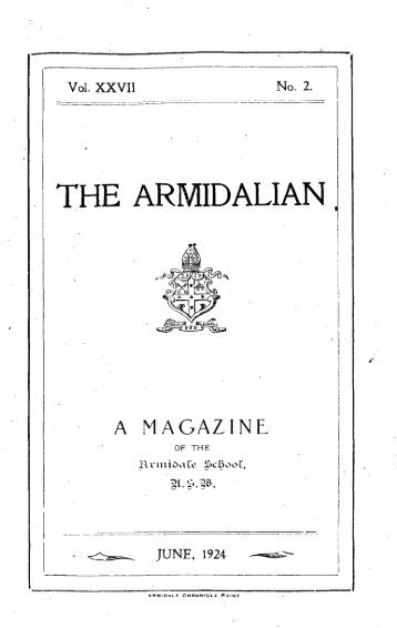 Vol 27 No 2 - The Armidale School