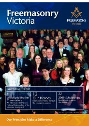 Freemasonry Victoria - Freemasons Victoria