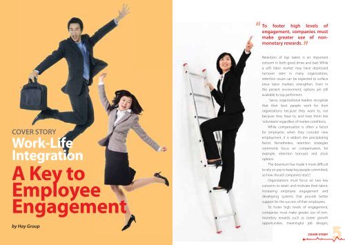 A Key to Employee Engagement - The Employer Alliance