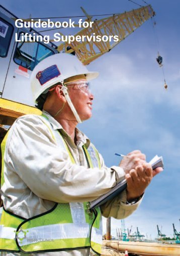 Guidebook for Lifting Supervisors - Workplace Safety and Health ...