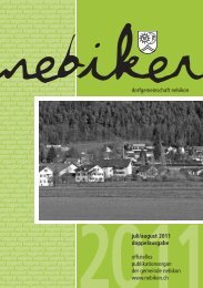 Nebiker - Juli/August 2011 - Nebikon