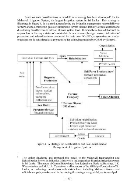 Organizational Change for Participatory Irrigation Management