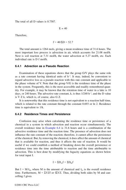 McKay, Donald. "Front matter" Multimedia Environmental Models ...