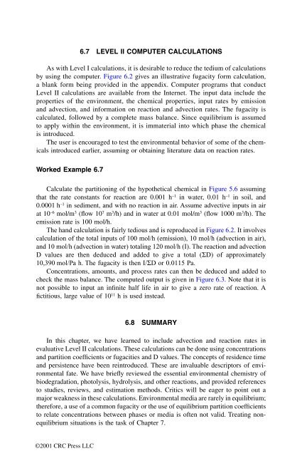 McKay, Donald. "Front matter" Multimedia Environmental Models ...