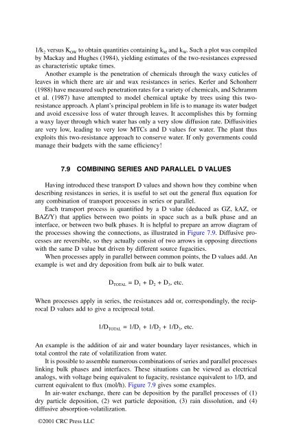 McKay, Donald. "Front matter" Multimedia Environmental Models ...