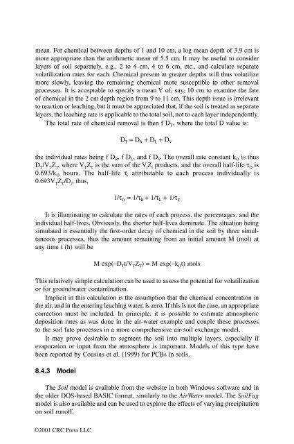 McKay, Donald. "Front matter" Multimedia Environmental Models ...