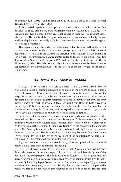 McKay, Donald. "Front matter" Multimedia Environmental Models ...