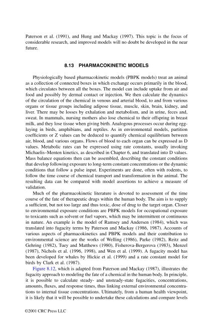 McKay, Donald. "Front matter" Multimedia Environmental Models ...