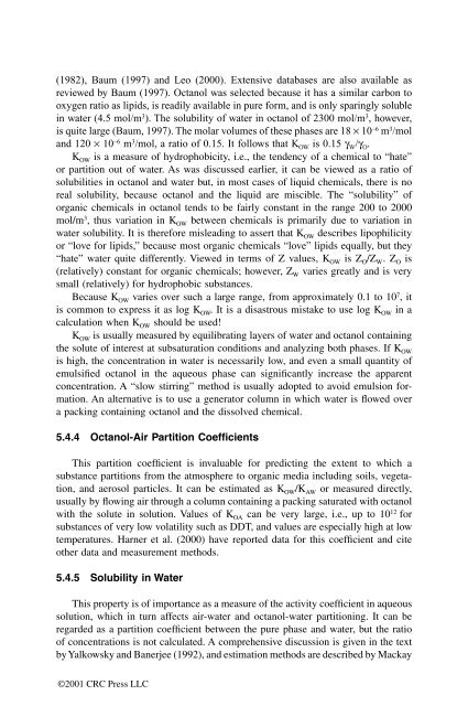 McKay, Donald. "Front matter" Multimedia Environmental Models ...