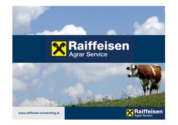Unterlagen zum Download - Raiffeisenbank Region Schärding