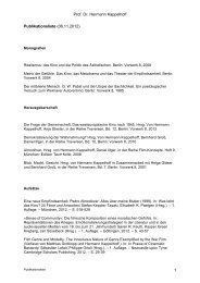 Publikationsliste (pdf) - Hermann Kappelhoff