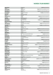 INDUSTRY GUIDE - Göteborg International Film Festival