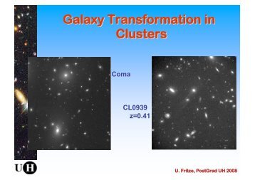 Galaxy Transformation in Clusters