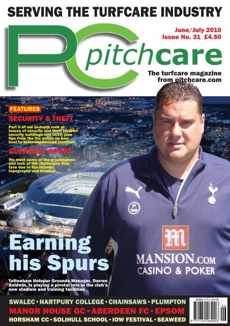 Earning his Spurs - Pitchcare
