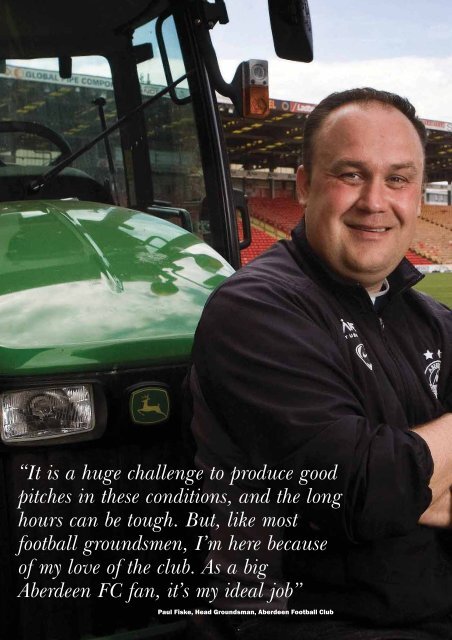 Earning his Spurs - Pitchcare