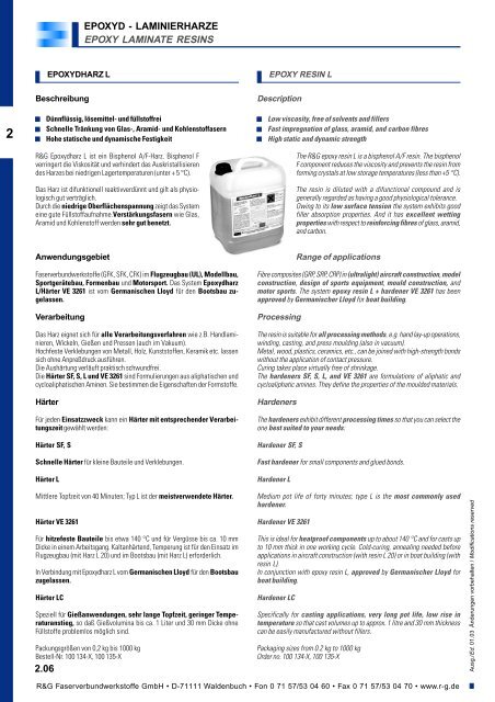 Handbuch - Suter Swiss-Composite Group