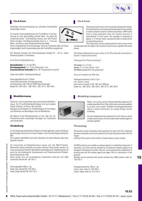 Handbuch - Suter Swiss-Composite Group