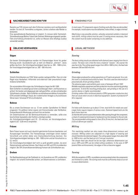 Handbuch - Suter Swiss-Composite Group