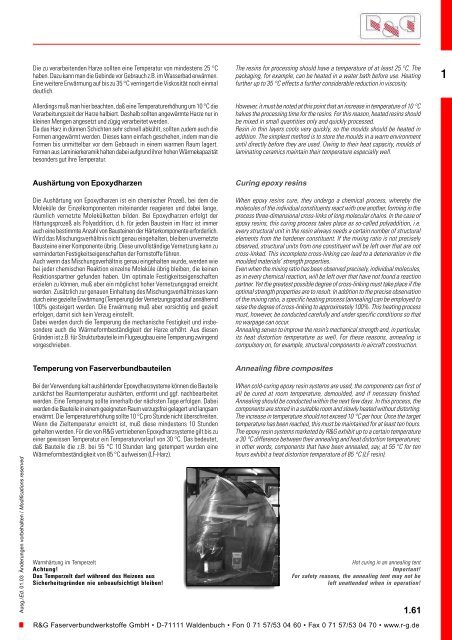 Handbuch - Suter Swiss-Composite Group