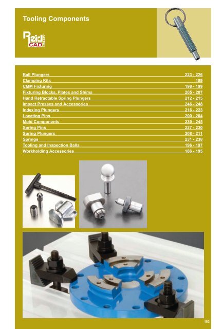 Tooling Components - Reid Supply Company