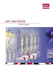 behr Labor-Technik