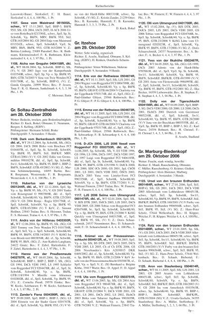 Teckel-Zuchtbuch 2006 - Landesverband Sachsen-Anhalt im DTK ...